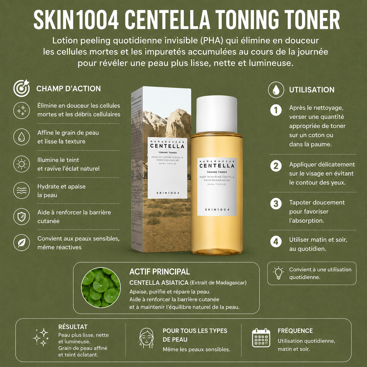 SKIN1004 - Madagascar Centella Toning Toner (210ml)