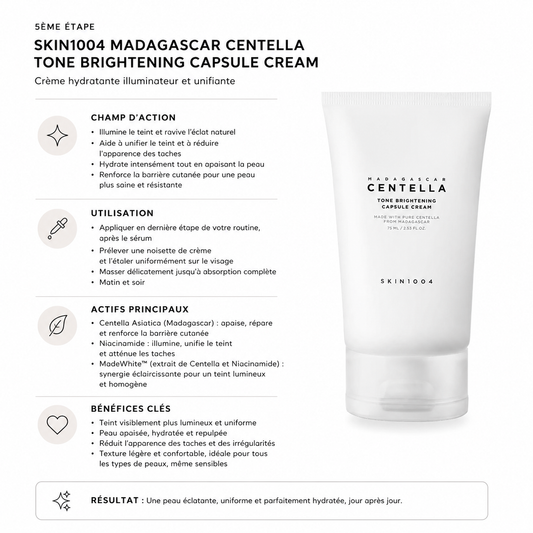 SKIN1004 - Madagascar Centella Tone Brightening Cream (75ml)